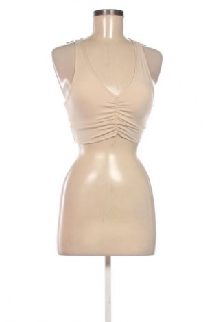 Дамски спортен топ SHEIN, Размер XS, Цвят Бежов, Цена 2,04 €