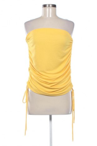 Γυναικείο τοπ Bershka, Μέγεθος L, Χρώμα Κίτρινο, Τιμή 7,99 €