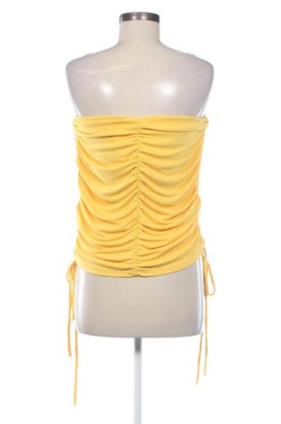 Γυναικείο τοπ Bershka, Μέγεθος L, Χρώμα Κίτρινο, Τιμή 7,99 €