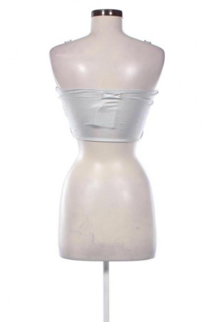 Dámský top Bershka, Velikost M, Barva Stříbrná, Cena  89,00 Kč