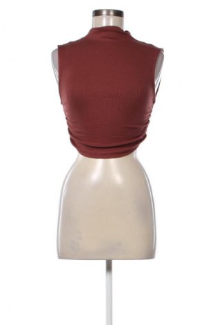 Damski top Pull&Bear, Rozmiar S, Kolor Brązowy, Cena 24,99 zł