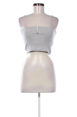 Γυναικείο τοπ Zara, Μέγεθος M, Χρώμα Γκρί, Τιμή 6,99 €