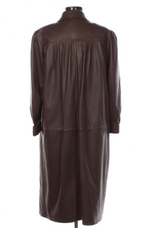 Damski skórzany płaszcz Unbranded, Rozmiar L, Kolor Brązowy, Cena 442,99 zł