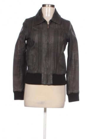 Damen Lederjacke Made For Loving, Größe S, Farbe Grau, Preis € 23,06