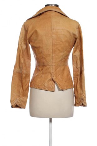 Dámská kožená bunda  Mango, Velikost S, Barva Hnědá, Cena  567,00 Kč