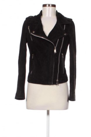 Дамско кожено яке Mdk, Размер S, Цвят Черен, Цена 31,69 €