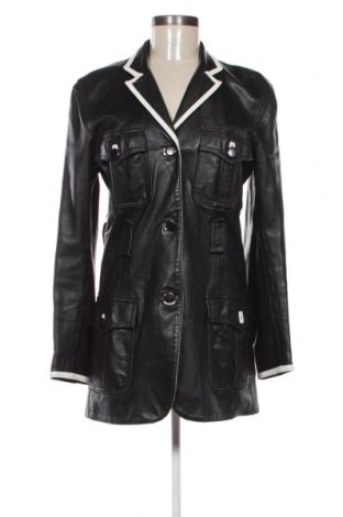 Dámská kožená bunda  Unbranded, Velikost M, Barva Černá, Cena  639,00 Kč