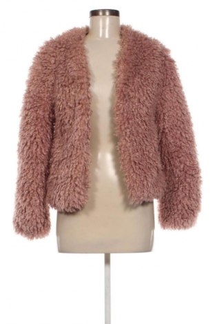 Дамско палто Bershka, Размер XS, Цвят Розов, Цена 26,58 €