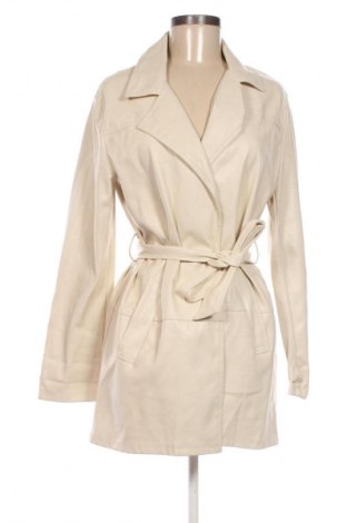 Дамско палто Bershka, Размер M, Цвят Бежов, Цена 8,18 €
