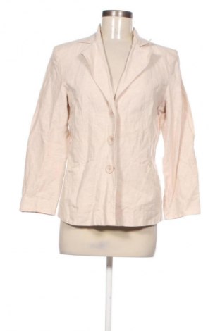 Damen Blazer Peter Hahn, Größe M, Farbe Beige, Preis 9,31 €