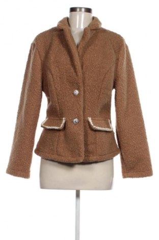 Damski żakiet SHEIN, Rozmiar L, Kolor Brązowy, Cena 25,99 zł