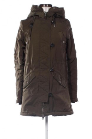 Дамско яке Bershka, Размер XS, Цвят Зелен, Цена 20,96 €