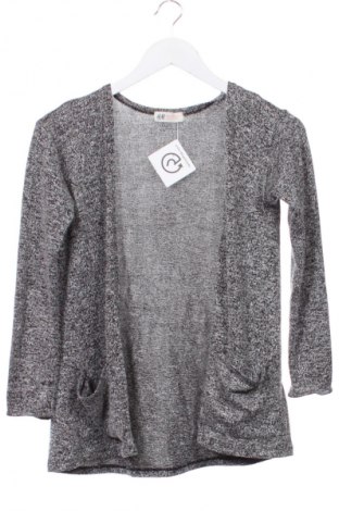 Kinder Strickjacke H&M, Größe 10-11y/ 146-152 cm, Farbe Grau, Preis 4,99 €