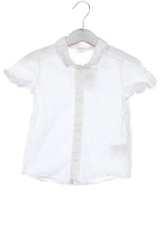 Kinderhemd H&M, Größe 9-12m/ 74-80 cm, Farbe Weiß, Preis 1,99 €