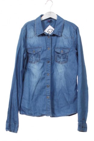 Kinderhemd Reserved, Größe 12-13y/ 158-164 cm, Farbe Blau, Preis 1,99 €