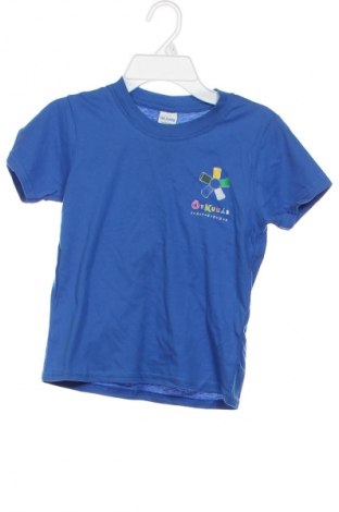 Kinder T-Shirt Gildan, Größe 5-6y/ 116-122 cm, Farbe Blau, Preis 1,99 €