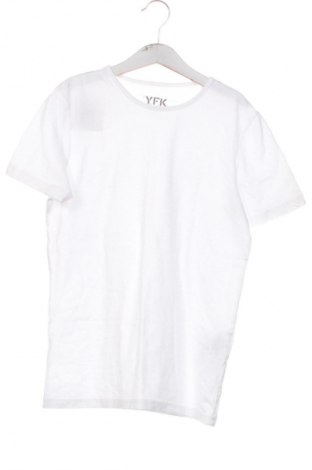 Kinder T-Shirt Y.F.K., Größe 10-11y/ 146-152 cm, Farbe Weiß, Preis 9,72 €