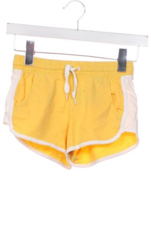 Kinder Shorts H&M, Größe 7-8y/ 128-134 cm, Farbe Gelb, Preis 5,11 €
