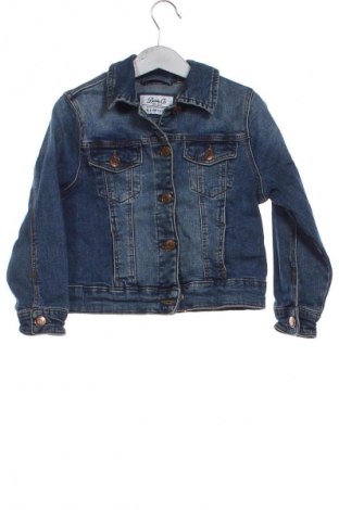 Kinderjacke Denim&Co., Größe 4-5y/ 110-116 cm, Farbe Blau, Preis 10,47 €