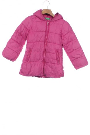 Kinderjacke United Colors Of Benetton, Größe 4-5y/ 110-116 cm, Farbe Rosa, Preis 17,99 €