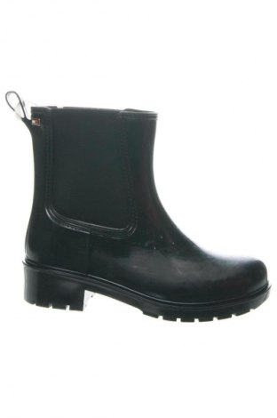 Гумени ботуши Tommy Hilfiger, Größe 36, Farbe Schwarz, Preis 22,99 €