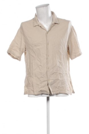 Pánská košile  Bershka, Velikost M, Barva Béžová, Cena  119,00 Kč