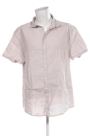 Ανδρικό πουκάμισο John Devin, Μέγεθος 3XL, Χρώμα  Μπέζ, Τιμή 17,99 €