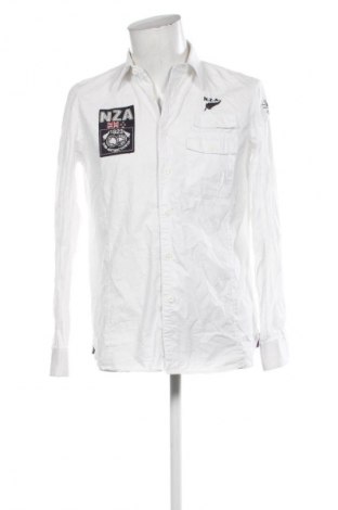 Herrenhemd New Zealand Auckland, Größe S, Farbe Weiß, Preis € 4,99