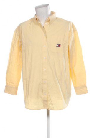 Мъжка риза Tommy Jeans, Размер S, Цвят Жълт, Цена 31,69 €