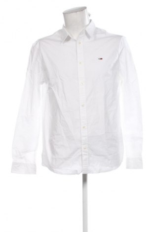 Herrenhemd Tommy Jeans, Größe L, Farbe Weiß, Preis € 46,99