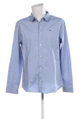 Herrenhemd Tommy Jeans, Größe XL, Farbe Blau, Preis € 36,99