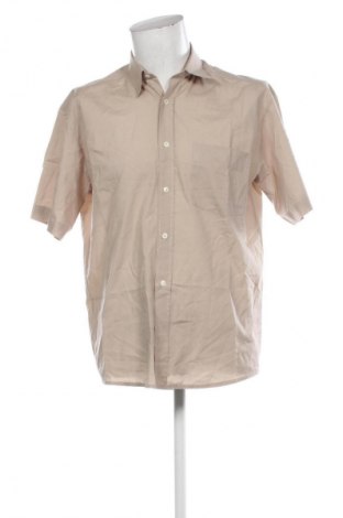 Herrenhemd Unbranded, Größe M, Farbe Beige, Preis € 10,99