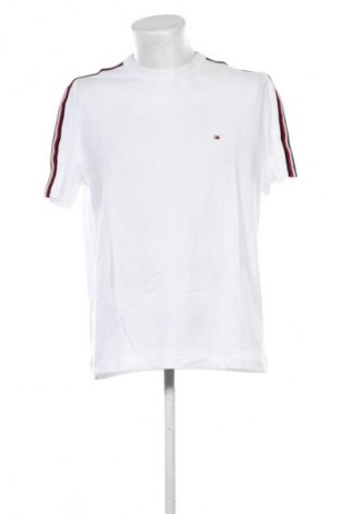 Ανδρικό t-shirt Tommy Hilfiger, Μέγεθος L, Χρώμα Λευκό, Τιμή 21,99 €