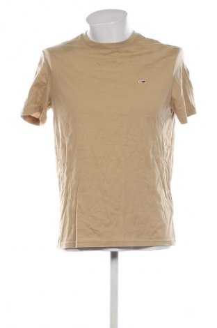 Ανδρικό t-shirt Tommy Jeans, Μέγεθος L, Χρώμα  Μπέζ, Τιμή 41,99 €, #134075362