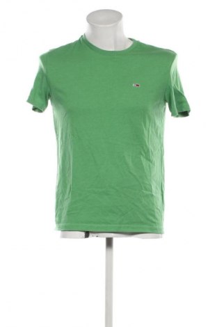 Мъжка тениска Tommy Jeans, Размер M, Цвят Зелен, Цена 22,49 €