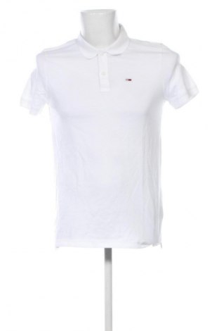 Férfi póló Tommy Jeans, Méret S, Szín Fehér, Ár 24 069 Ft