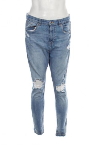 Pánské džíny  Bershka, Velikost M, Barva Modrá, Cena  289,00 Kč