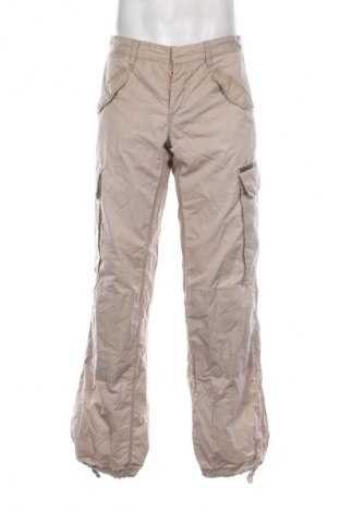 Męskie spodnie Freeman T. Porter, Rozmiar L, Kolor Brązowy, Cena 84,16 zł