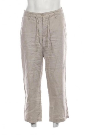 Pánské kalhoty  H&M, Velikost L, Barva Krémová, Cena  119,00 Kč