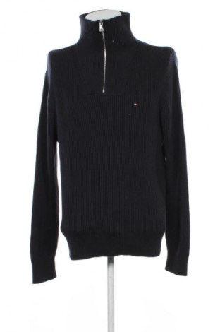Męski sweter Tommy Hilfiger, Rozmiar L, Kolor Niebieski, Cena 236,99 zł