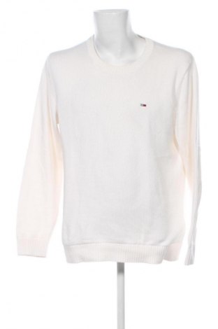 Ανδρικό πουλόβερ Tommy Jeans, Μέγεθος XL, Χρώμα Λευκό, Τιμή 36,99 €