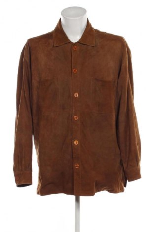 Pánská kožená bunda  Unbranded, Velikost L, Barva Hnědá, Cena  1 519,00 Kč