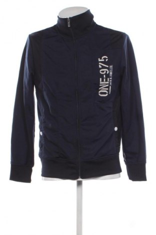 Ανδρική αθλητική ζακέτα Jack & Jones, Μέγεθος L, Χρώμα Μπλέ, Τιμή 25,99 €