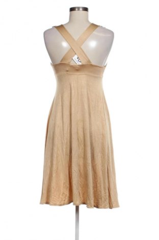 Dámske šaty s trákmi  Zara, Veľkosť M, Farba Béžová, Cena  11,95 €