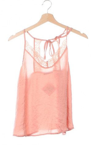 Damska koszulka na ramiączkach Terranova, Rozmiar XS, Kolor Popielaty róż, Cena 6,99 zł