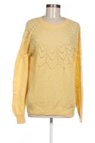 Damenpullover KappAhl, Größe L, Farbe Gelb, Preis 22,99 €