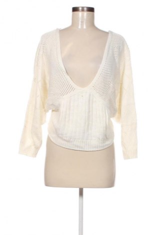 Dámský svetr Simple, Velikost M, Barva Krémová, Cena  59,00 Kč