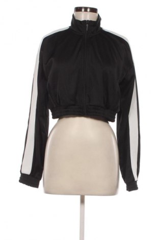 Bluză trening de femei Bershka, Mărime S, Culoare Negru, Preț 128,99 Lei, #129651814