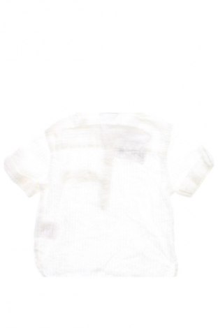 Kinder Shirt Vertbaudet, Größe 2-3m/ 56-62 cm, Farbe Ecru, Preis 1,99 €