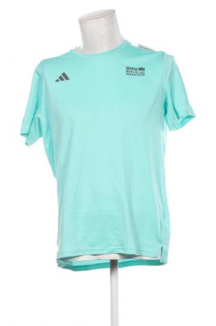 Tricou de bărbați Adidas, Mărime L, Culoare Albastru, Preț 88,99 Lei, #129679986